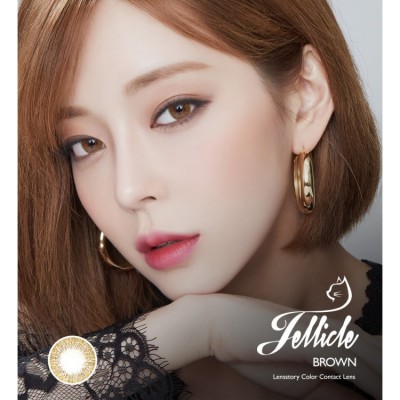 Lens Story Jellicle Brown(月拋)